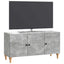 TV-skab Betongrå 99 x 34,5 x 50 cm Konstrueret træ