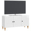 TV-skab Hvid højglans 99 x 34,5 x 50 cm Konstrueret træ