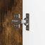 TV-skab Røget eg 99 x 34,5 x 50 cm Konstrueret træ