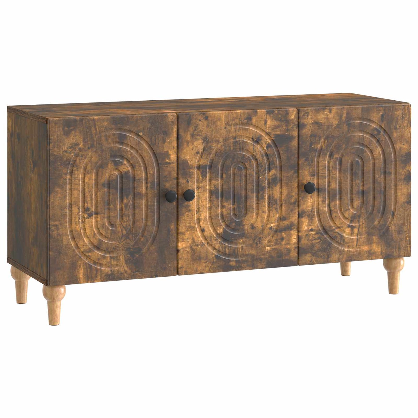 TV-skab Røget eg 99 x 34,5 x 50 cm Konstrueret træ
