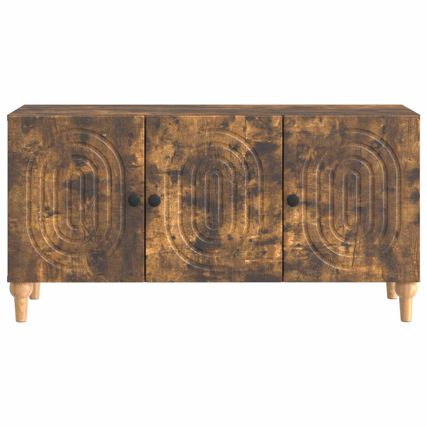 TV-skab Røget eg 99 x 34,5 x 50 cm Konstrueret træ