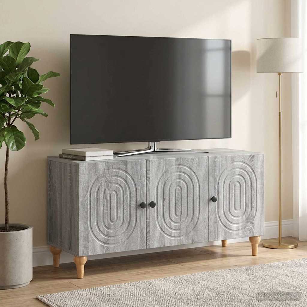 TV-skab Grå sonoma-eg 99 x 34,5 x 50 cm Konstrueret træ