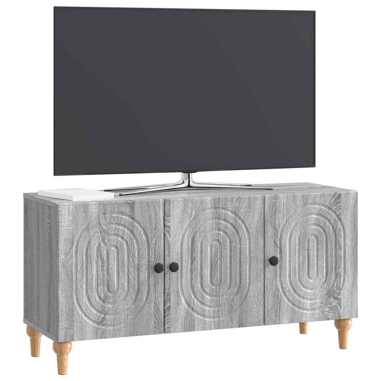 TV-skab Grå sonoma-eg 99 x 34,5 x 50 cm Konstrueret træ