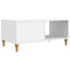 Sofabord Hvid 90 x 50 x 40 cm Konstrueret træ