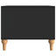 Sofabord Sort 90 x 50 x 40 cm Konstrueret træ