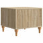 Sofabord med skuffe Sonoma-eg 49 x 50 x 40 cm Konstrueret træ