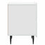 Natskab 2 pcs Hvid 43 x 34,5 x 49,5 cm Konstrueret træ