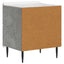 Natskab 2 pcs Betongrå 43 x 34,5 x 49,5 cm Konstrueret træ