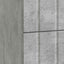 Natskab Betongrå 62 x 34,5 x 49,5 cm Konstrueret træ