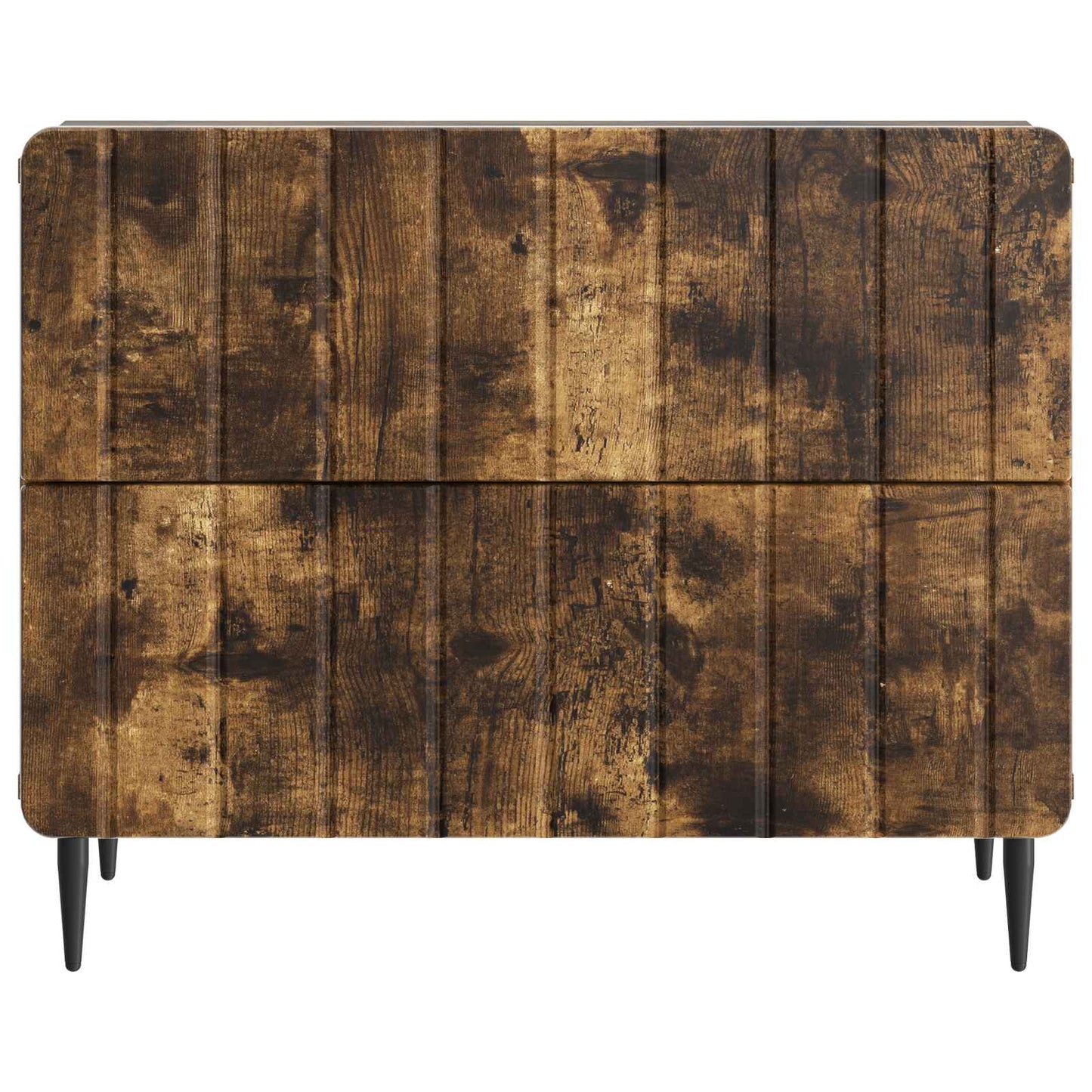 Natskab med skuffe Røget eg 62 x 34,5 x 49,5 cm Konstrueret træ