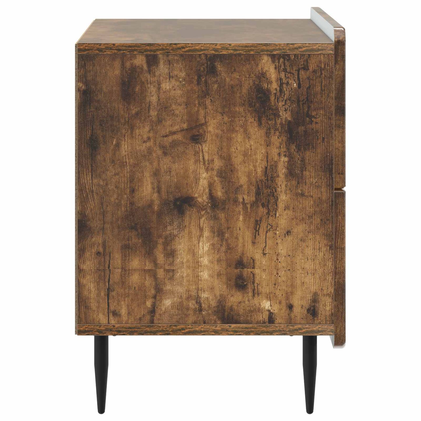 Natskab med skuffe Røget eg 62 x 34,5 x 49,5 cm Konstrueret træ