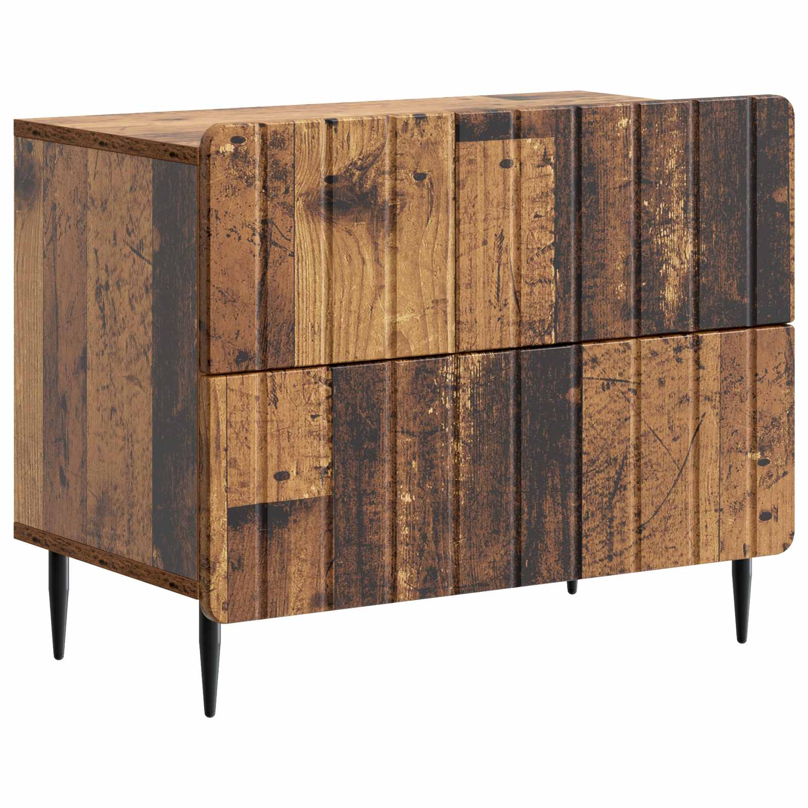 Natskab Gammelt træ 62 x 34,5 x 49,5 cm Konstrueret træ billede