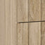 Natskab med skuffe Sonoma-eg 43x 41 x 68 cm Konstrueret træ