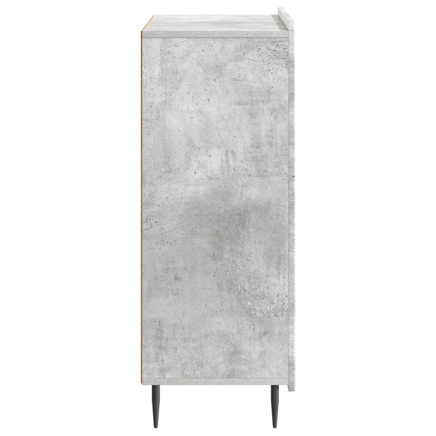 Sideboard Betongrå 66 x 34,5 x 92 cm Konstrueret træ