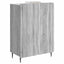 Sideboard Grå sonoma-eg 66 x 34,5 x 92 cm Konstrueret træ