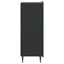 Sideboard Sort 34,5 x 33 x 92 cm Konstrueret træ