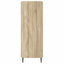 Sideboard Sonoma-eg 34,5 x 33 x 92 cm Konstrueret træ