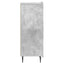 Sideboard Betongrå 34,5 x 33 x 92 cm Konstrueret træ