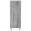 Sideboard Grå sonoma-eg 34,5 x 33 x 92 cm Konstrueret træ
