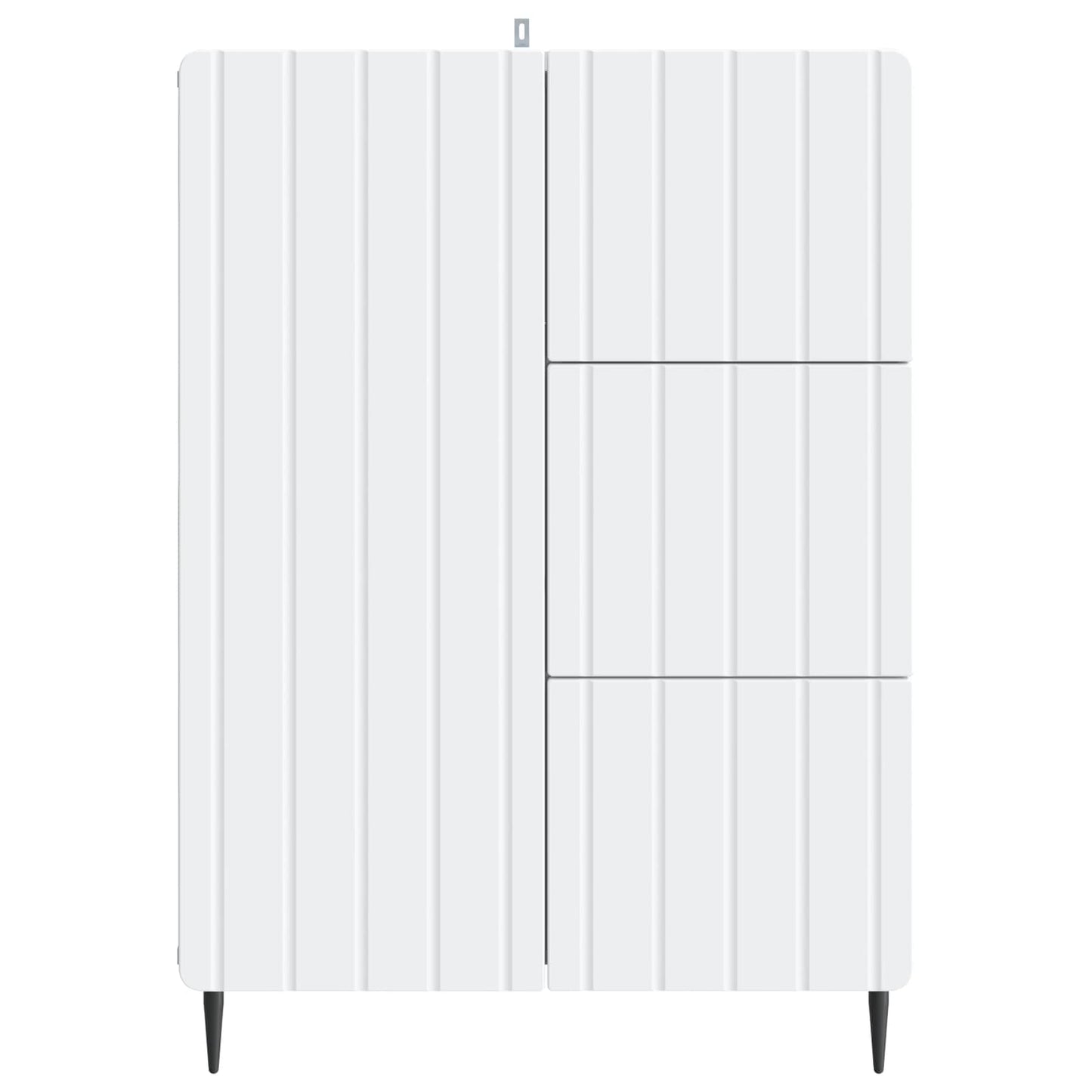 Sideboard Hvid 66 x 34,5 x 91,5 cm Konstrueret træ