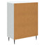 Sideboard Hvid 66 x 34,5 x 92 cm Konstrueret træ