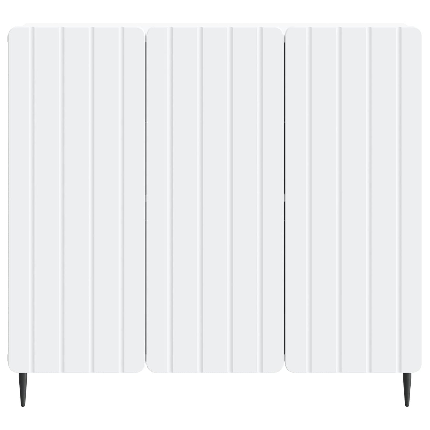 Sideboard Hvid 89 x 34,5 x 82 cm Konstrueret træ