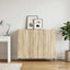 Sideboard Sonoma-eg 89 x 34,5 x 82 cm Konstrueret træ