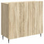 Sideboard Sonoma-eg 89 x 34,5 x 82 cm Konstrueret træ