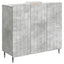 Sideboard Betongrå 89 x 34,5 x 82 cm Konstrueret træ