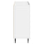 Sideboard Hvid højglans 89 x 34,5 x 82 cm Konstrueret træ