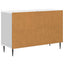 Sideboard Hvid 89 x 34,5 x 62 cm Konstrueret træ