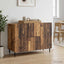 Sideboard Gammelt træ 89 x 34,5 x 62 cm Konstrueret træ