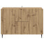 Sideboard Artisan-eg 89 x 34,5 x 62 cm Konstrueret træ