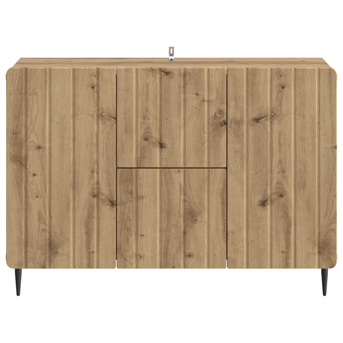 Sideboard Artisan-eg 89 x 34,5 x 62 cm Konstrueret træ