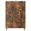 Sideboard med skuffe Røget eg 66 x 34,5 x 97 cm Konstrueret træ