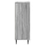 Sideboard Grå sonoma-eg 66 x 34,5 x 97 cm Konstrueret træ