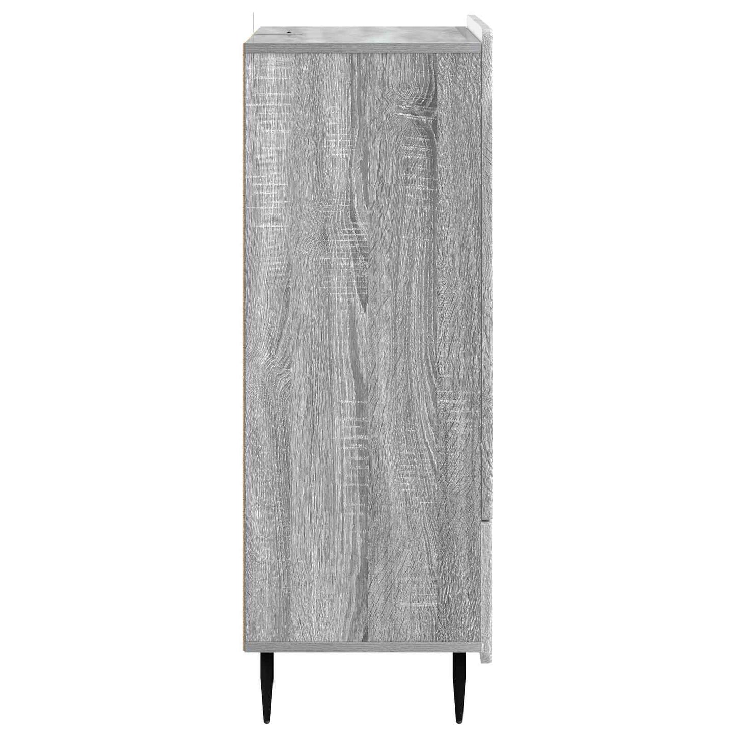 Sideboard Grå sonoma-eg 66 x 34,5 x 97 cm Konstrueret træ