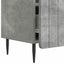 TV-skab med skuffe Betongrå 102 x 34,5 x 50 cm Konstrueret træ