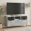 TV-skab med skuffe Betongrå 102 x 34,5 x 50 cm Konstrueret træ