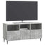 TV-skab med skuffe Betongrå 102 x 34,5 x 50 cm Konstrueret træ