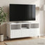 TV-skab Hvid højglans 102 x 34,5 x 50 cm Konstrueret træ