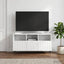 TV-skab Hvid højglans 102 x 34,5 x 50 cm Konstrueret træ