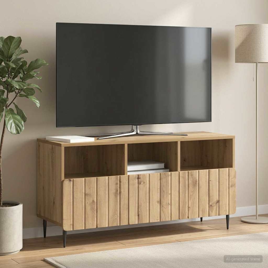 TV-skab Artisan-eg 102 x 34,5 x 50 cm Konstrueret træ
