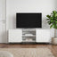 TV-skab Hvid højglans 150 x 31 x 52 cm Konstrueret træ