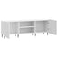 TV-skab Hvid højglans 150 x 31 x 52 cm Konstrueret træ