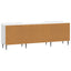 TV-skab Hvid højglans 150 x 31 x 52 cm Konstrueret træ