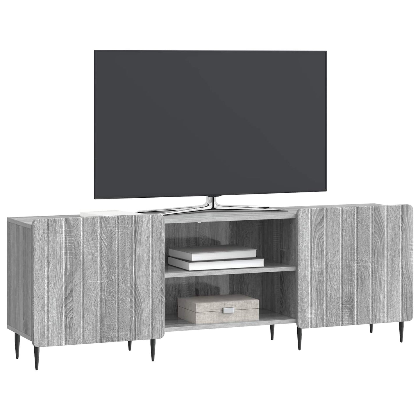 TV-skab Grå sonoma-eg 150 x 31 x 52 cm Konstrueret træ