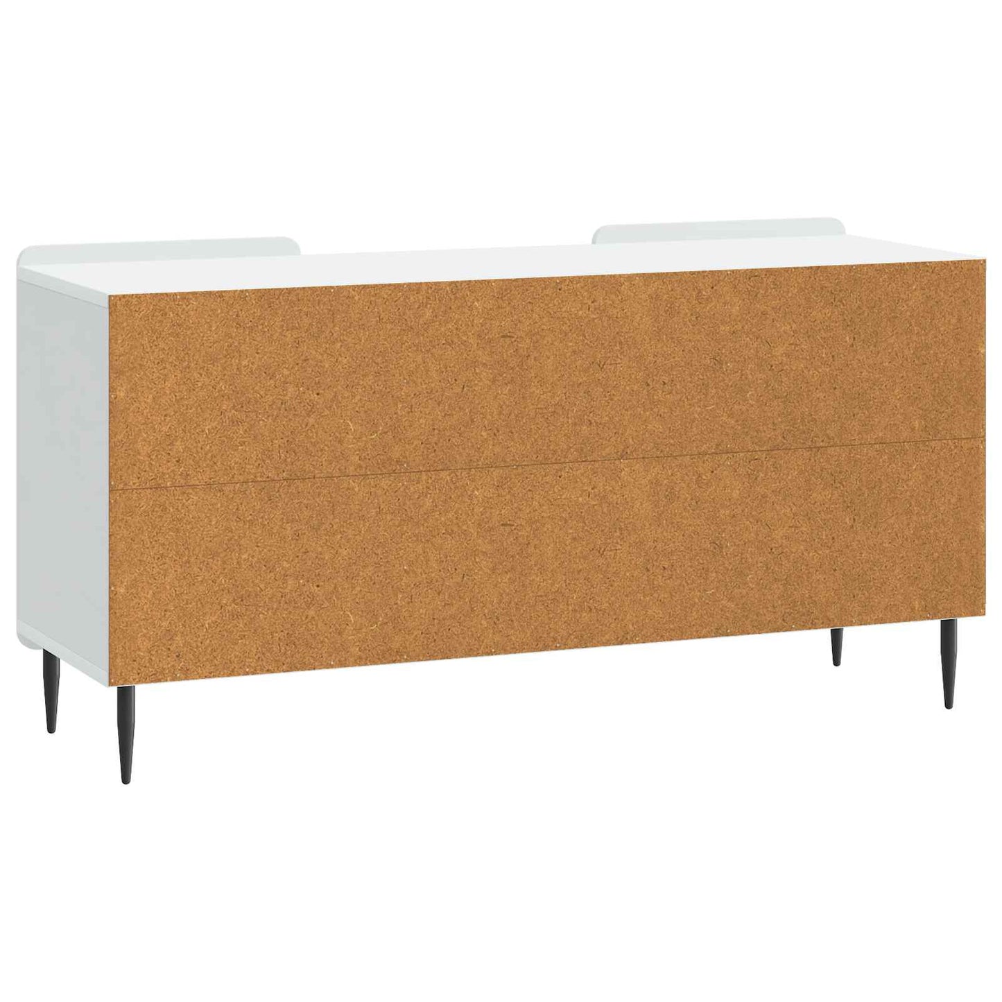 TV-skab Hvid 102 x 34,5 x 52 cm Konstrueret træ