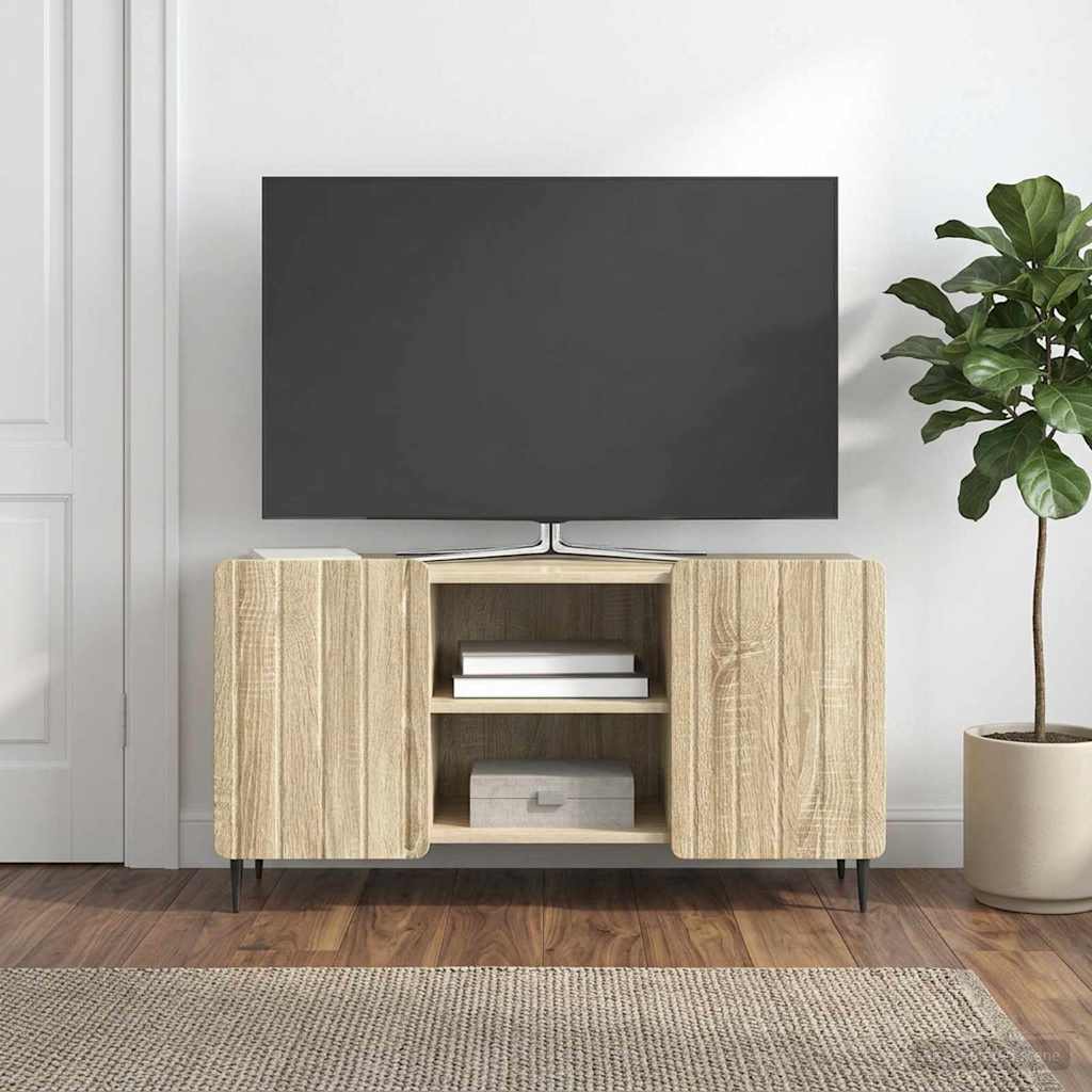TV-skab Sonoma-eg 102 x 34,5 x 52 cm Konstrueret træ