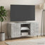 TV-skab Betongrå 102 x 34,5 x 52 cm Konstrueret træ